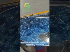 Сборочная машина для безыгольного инфузионного коннектора