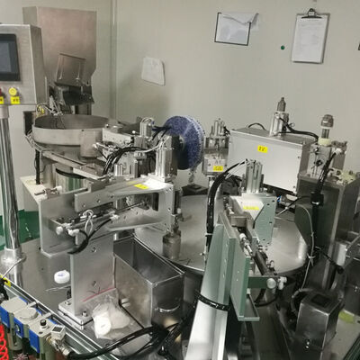 Daily Necessities Assembly Machine with Dual Side Label Application and High Precision Labeling at Adjustable Speed