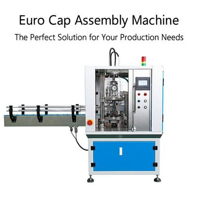 Euro Cap Assembly Machine with 1 Year Warranty 95% Operation Rate and 0.3m3/min Air Consumption for Infusion Cap Assembly