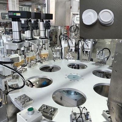 Машина для сборки крышек с осушителем с 99% удовлетворенности, ПЛК-управлением и фотоэлектрическим датчиком