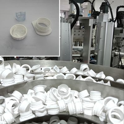 Автоматизированная сборка молочной крышки из нержавеющей стали