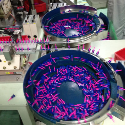 Автоматизированная линия производства ланцетов безопасности с ПЛК-контролем и сенсорным экраном для сборки иглы для сбора крови на 99%