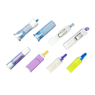 Автоматизированная линия производства ланцетов безопасности с ПЛК-контролем и сенсорным экраном для сборки иглы для сбора крови на 99%